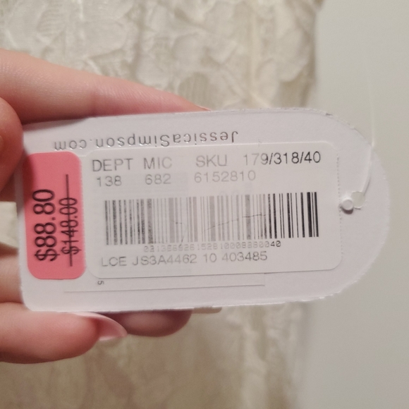 Jessica Simpson Delicate Sheer Lace Dress - Picture 4 of 8